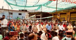 रानी प्रतिभा सिंह ने सरकाघाट में मांगे वोट