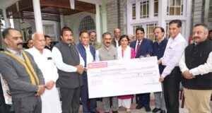 देश के पहले मुख्यमंत्री बने सुखविंदर सिंह सुक्खू आपदा में कर दिया 51 लाख दान